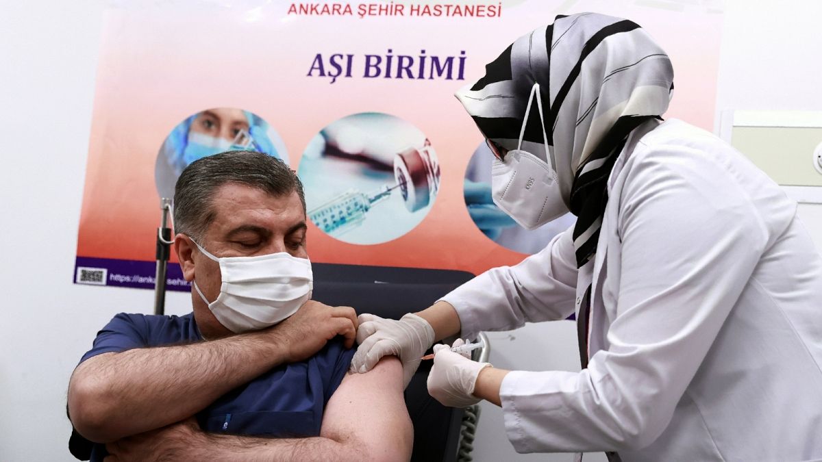 آغاز واکسیناسیون در ترکیه