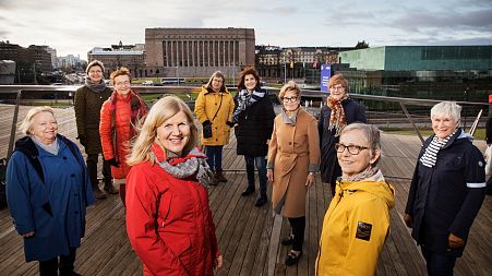 The ladies taking on Finnish politicians.