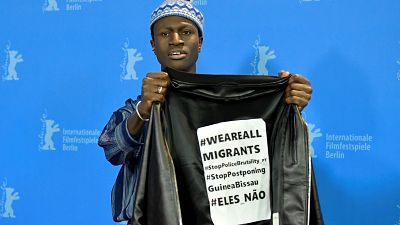 Bungué protestiert auf der Berlinale gegen Polizeigewalt in seiner alten Heimat Guinea-Bissau
