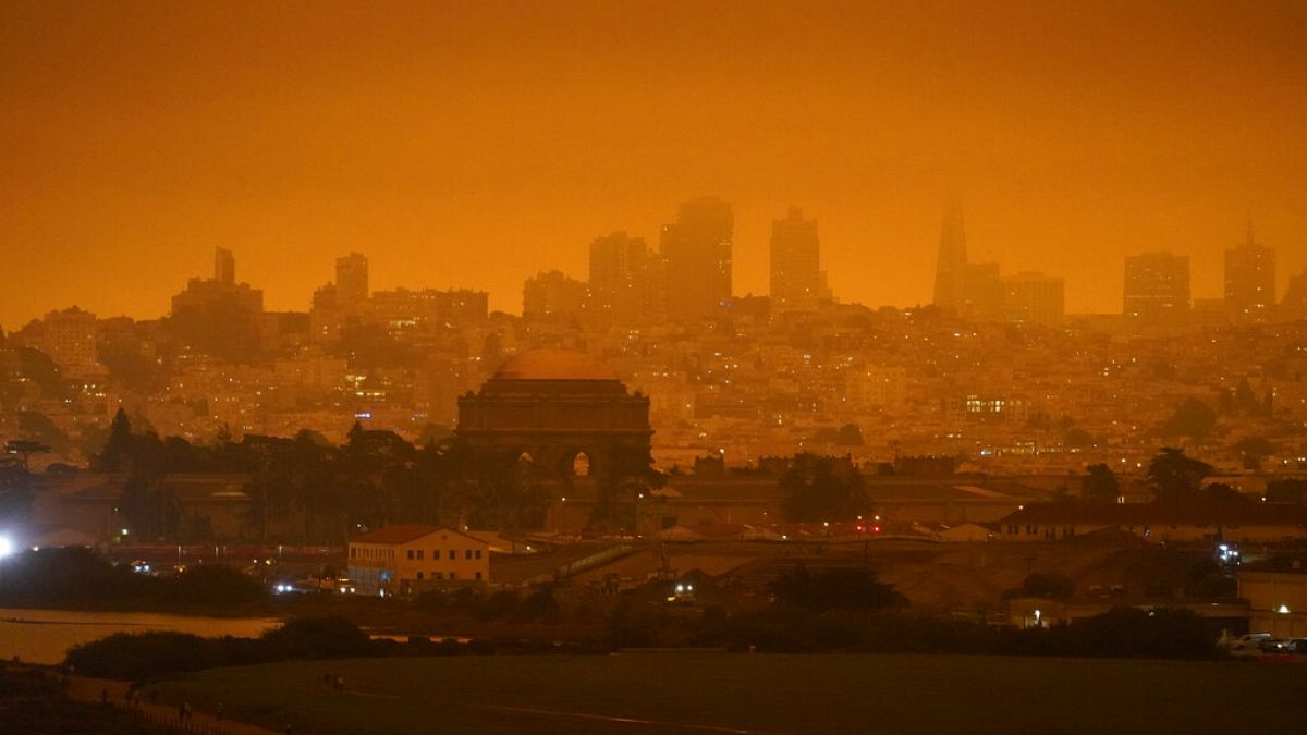 Incêndios perto de San Francisco, em setembro de 2020