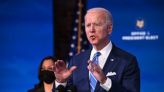 Security beefed up as countdown begins to Biden's inauguration