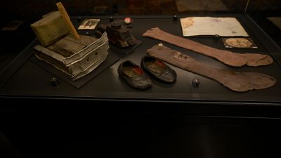 Persönliche Gegenstände von Straflager-Insassen im Gulag-Museum zu Moskau