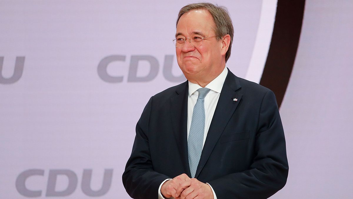 The new elected Christian Democratic Union, CDU, party chairman Armin Laschet
