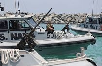 قایق‌های تندرو نیروی دریایی آمریکا حاضر در خلیج فارس