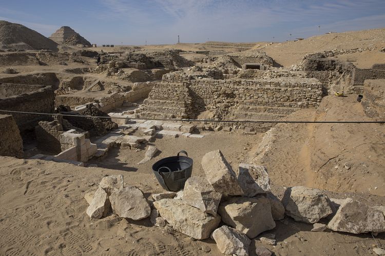 Ancient temple, tombs and coffins unearthed by archaeologists in Egypt ...