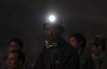کارگر معدن چینی در سال ۲۰۱۱