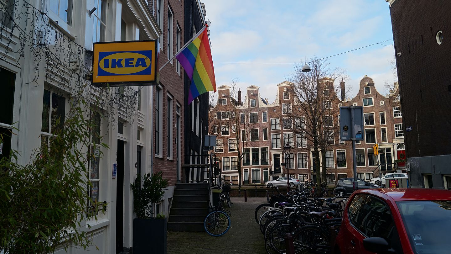 why has amsterdam s oldest gay bar renamed itself ikea euronews