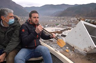 Illegal landfill sites along rivers in the Balkans are causing an ecology disaster