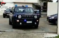 Italienisches Polizeiauto. 