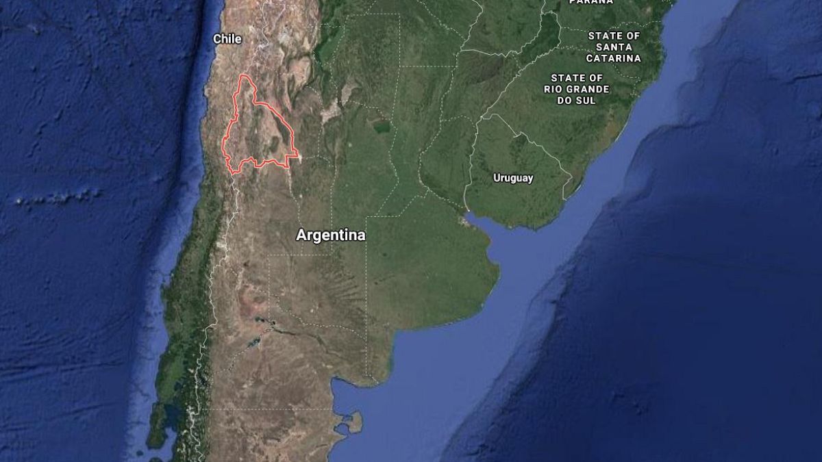زلزله در آرژانتین