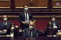 رئيس الوزراء الإيطالي أمام تصويت بالثقة في مجلس الشيوخ في خضم أزمة الفيروس