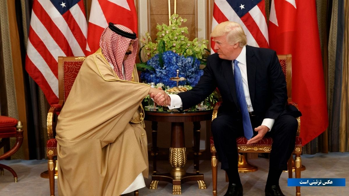 دونالد ترامپ و پادشاه بحرین