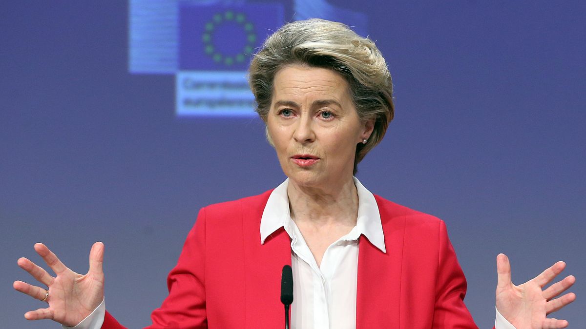 رئيسة المفوضية الأوروبية أورسولا فون دور لايين