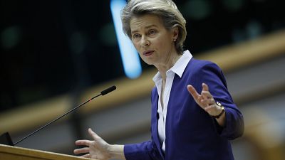 Ursula von der Leyen, presidenta de la Comisiàon Europea 