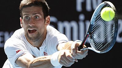 Novak Djokovic all'Australian Open del 2017