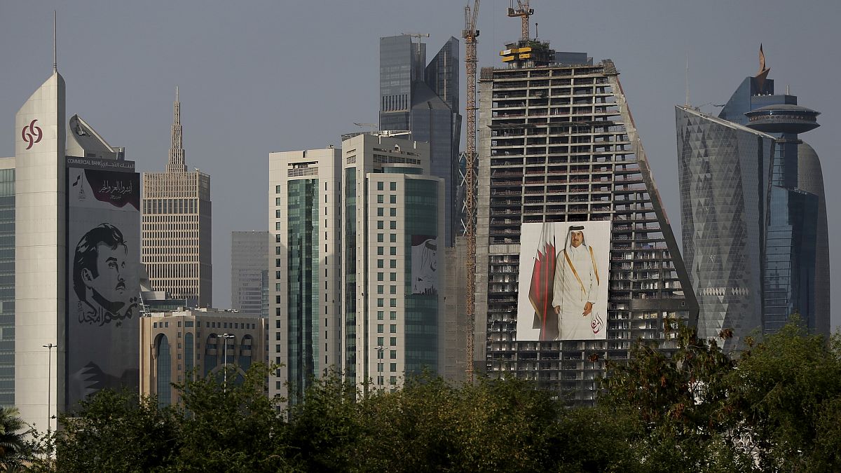 أبراج فب العاصمة القطرية الدوحة. 2018/05/05