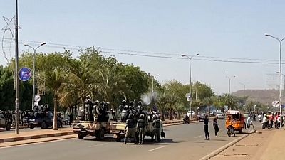Malian security forces tear gas anti-French military protesters