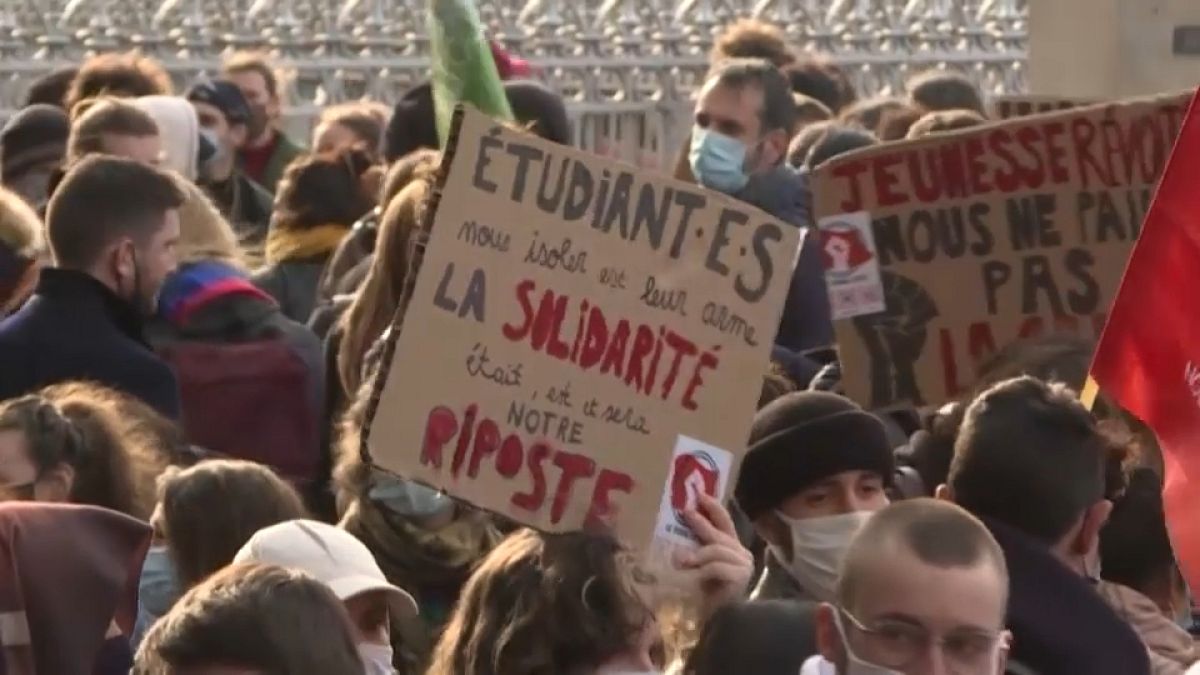Covid-19 : en souffrance, les étudiants ont manifesté à travers la France
