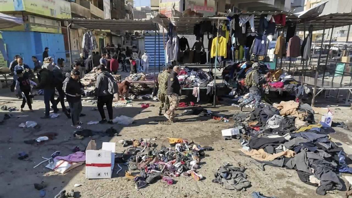 تفجير انتحاري في وسط بغداد ومقتل أكثر من 20 شخصا 