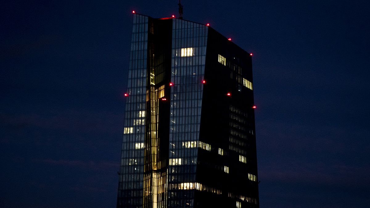 مقر البنك المركزي الأوروبي بفراكفورت/13 يناير 2021