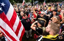 Proud Boys üyelerinden Trump's destek gösterisi / Arşiv / 2019