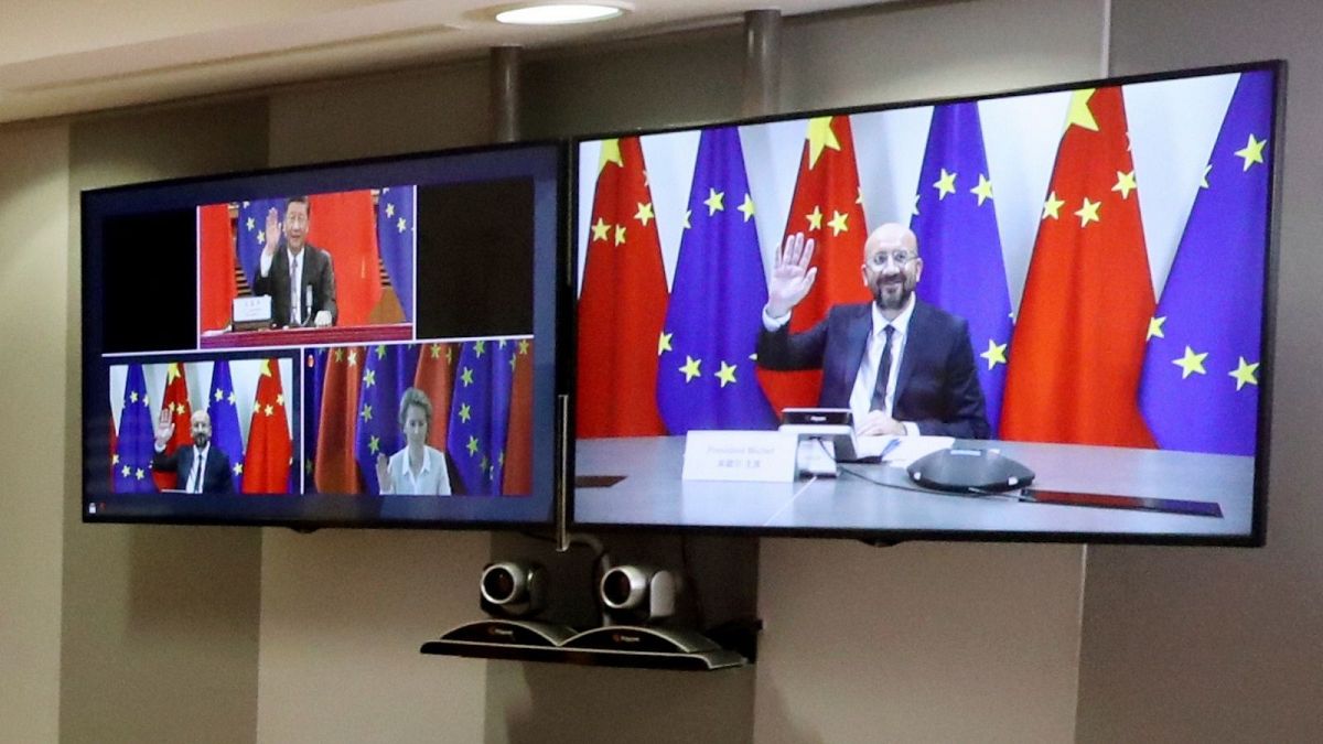 انتقاد از توافق تجاری چین و اتحادیه اروپا