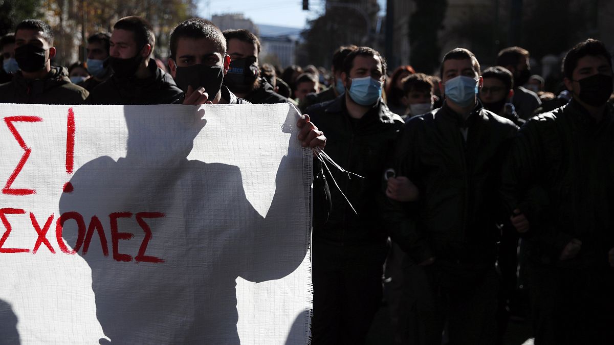 Studentenproteste in Athen