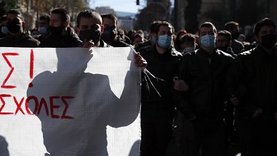 Studentenproteste in Athen