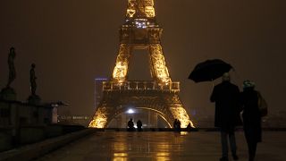 شهر پاریس در زمان اجرای قوانین منع تردد شبانه