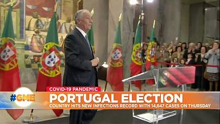 Portugal's president Marcelo Rebelo de Sousa