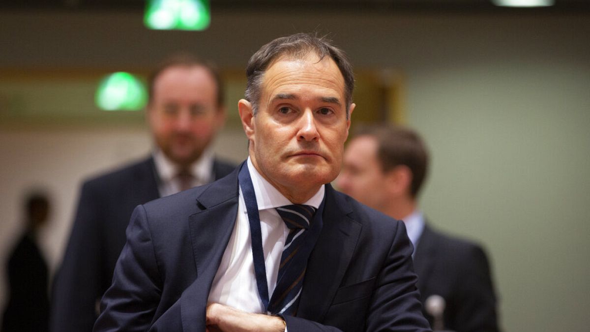Fabrice Leggeri, Executive Director of Frontex, attends a meeting of EU Interior ministers at the EU Council building in Brussels, Dec. 2, 2019