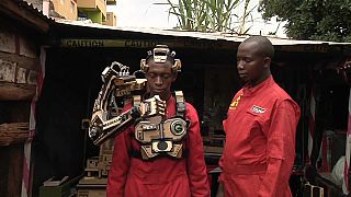 The story of Kenya's two young inventors bio-robotic prosthetic arm