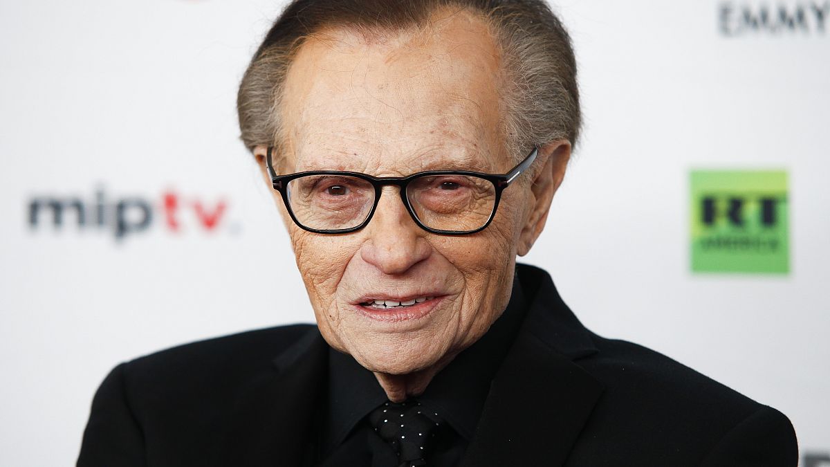 FILE - In this Nov. 20, 2017, file photo, Larry King attends the 45th International Emmy Awards at the New York Hilton, in New York. 