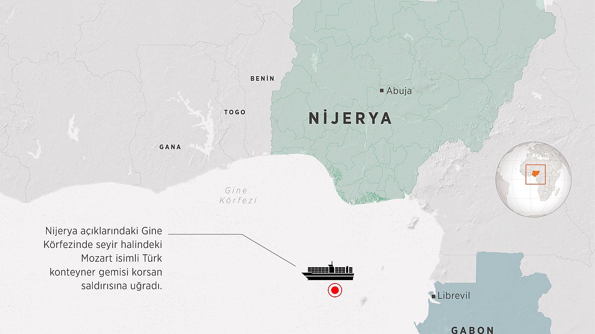 Türk gemisi Nijerya açıklarında korsan saldırısına uğradı