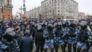 Demonstrationen in Russland: Kreml wirft USA Einmischung vor