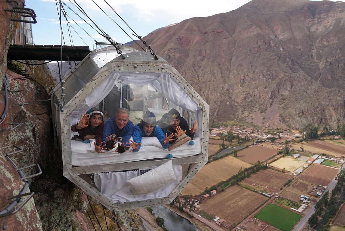 This Hanging Hotel In Peru Isnt For The Faint Hearted Euronews