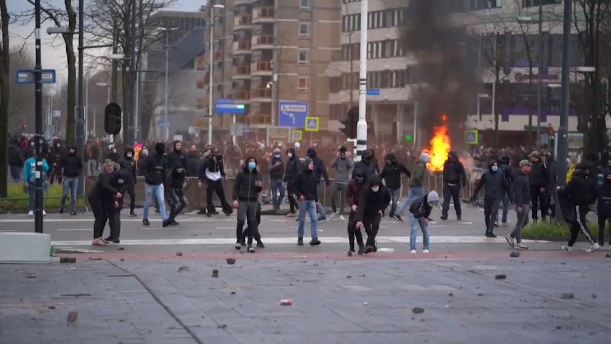 émeutes aux Pays-Bas