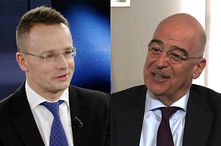 Nikos Dendias and Péter Szijjártó break down the EU's pending issues