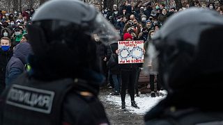 تظاهرات مخالفان در روسیه