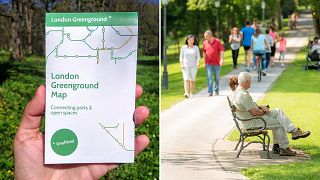 London Greenground map