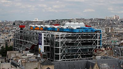 Il Centre Pompidou, progettato da Renzo Piano negli anni 70