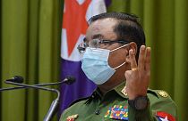 Myanmar Ordu sözcüsü general Zaw Min Tun