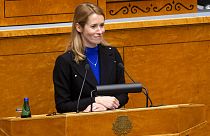 Kaja Kallas mandátumát a 101 fős országgyűlésből 70 képviselő támogatta. 