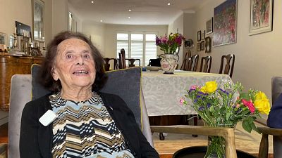 Lily Ebert has survived both the Holocaust and COVID-19.