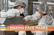 FFP2 masks being made in Germany