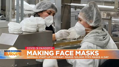 FFP2 masks being made in Germany