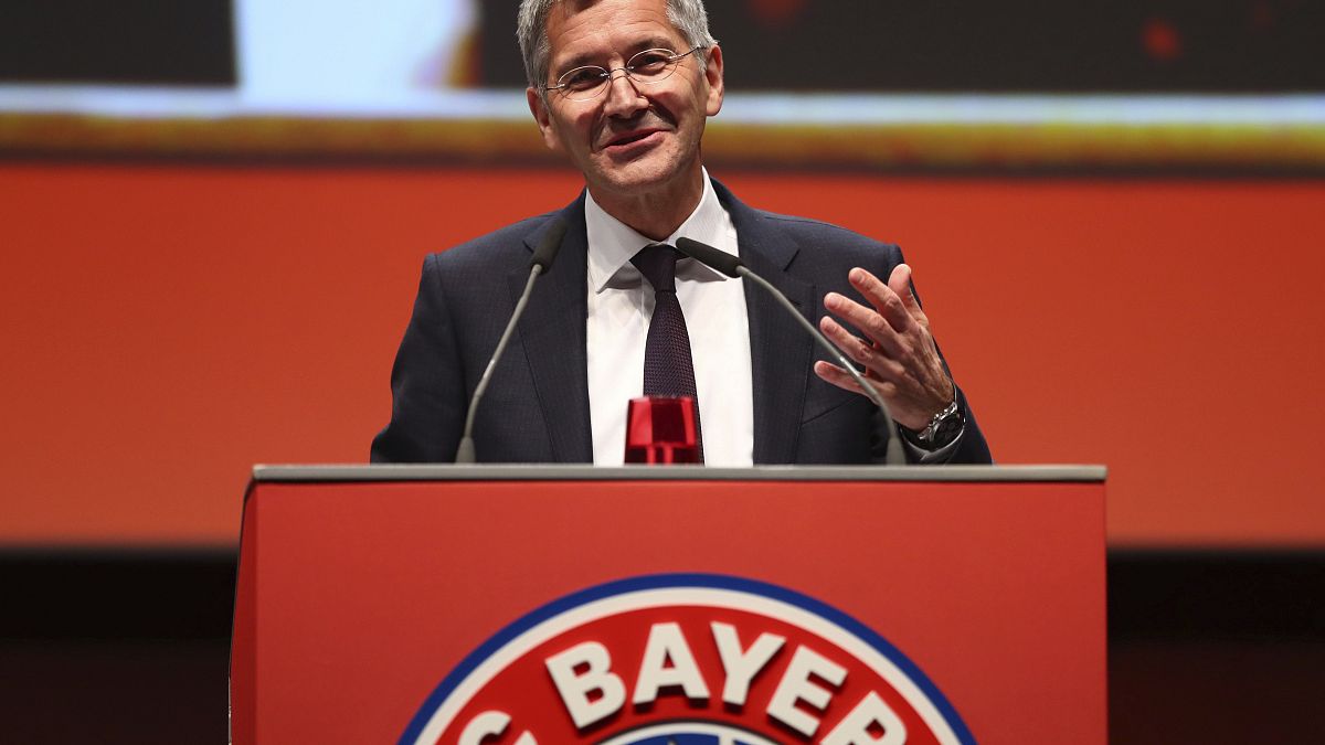 Bayern-Präsident Herbert Hainer vor seiner Amtszeit 2019.