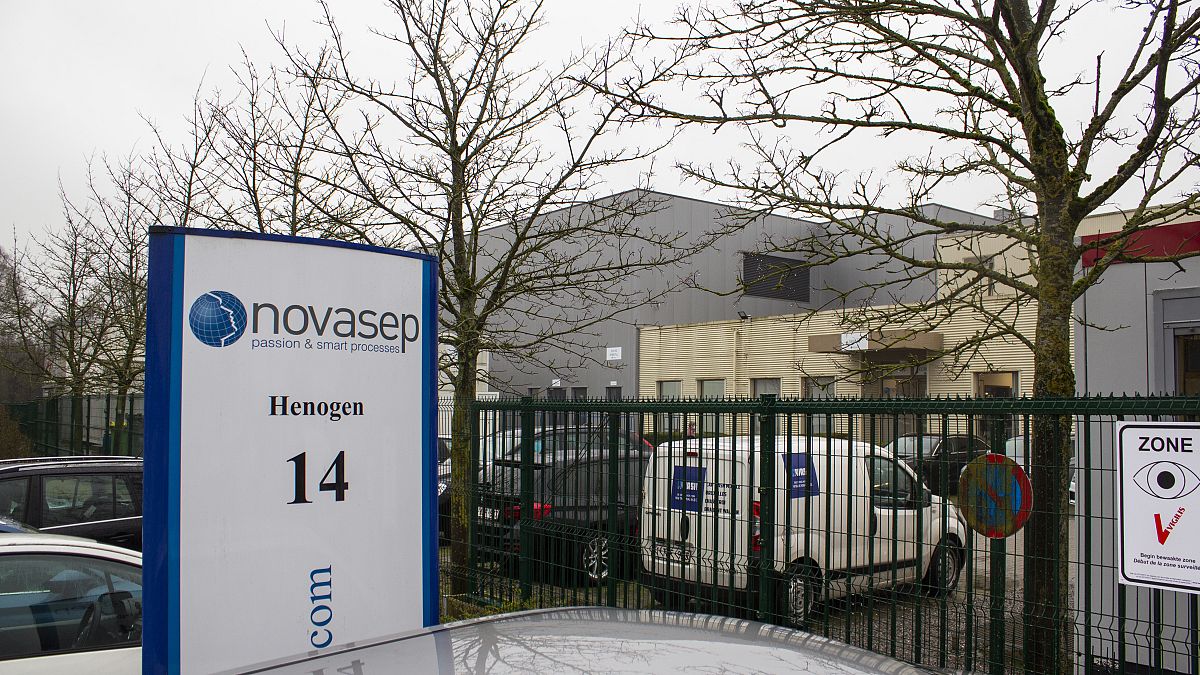 Власти провели проверку на заводе Novasep в Сенеффе, Бельгия