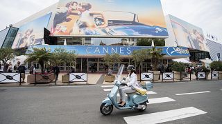 The Palais des Festivals at the 71st international film festival, Cannes, southern France, on May 7, 2018