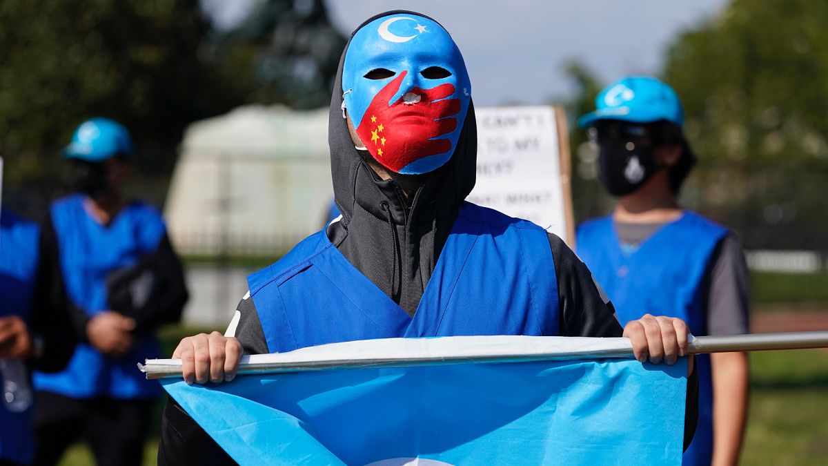 Washington'da Uygurlara destek eylemi / Arşiv